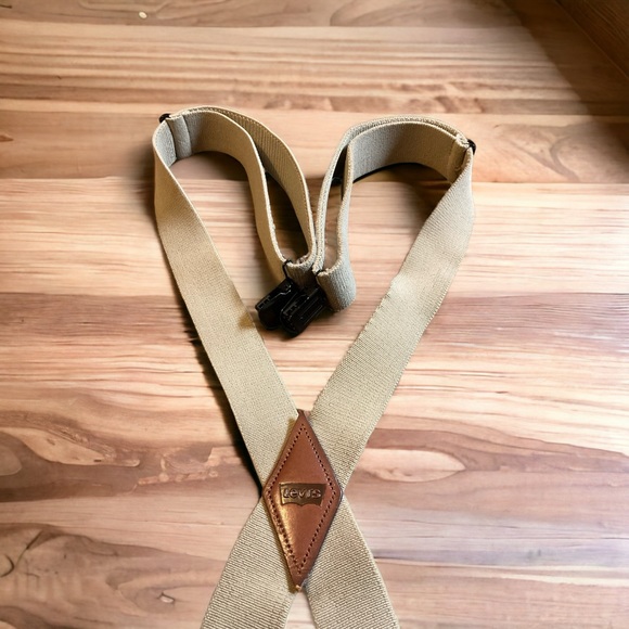 Levi Strauss & Company Elastic Cloth Suspenders! - Picture 2 of 6